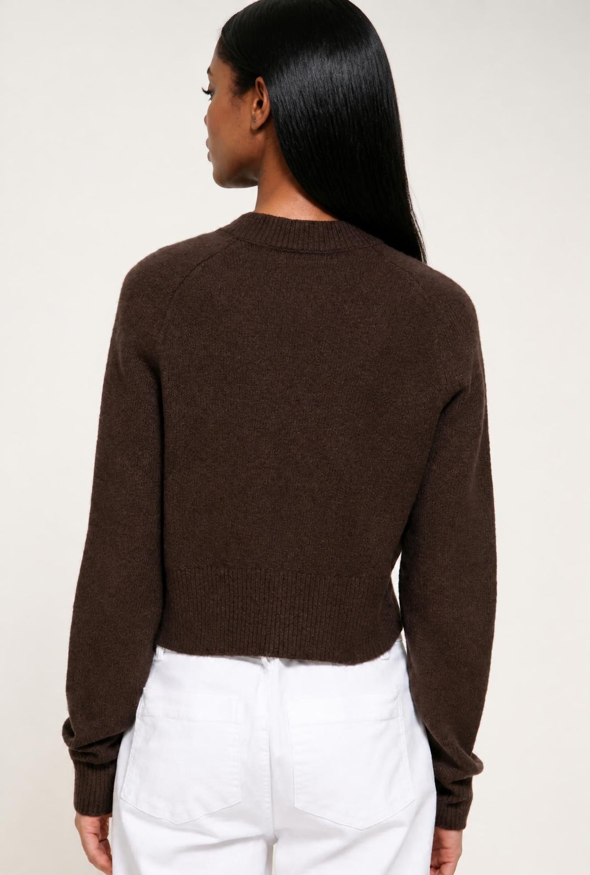 The Estelle Cardigan- Brown