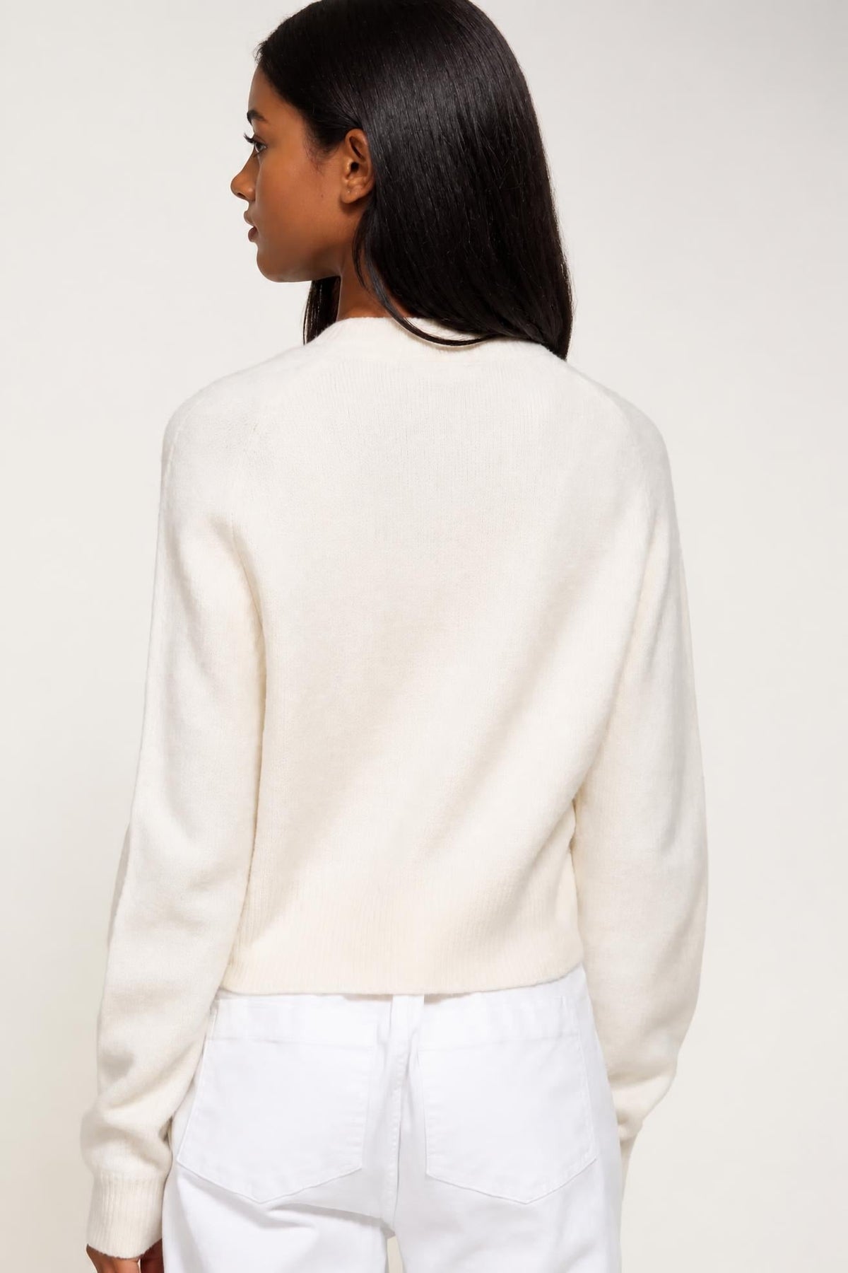 The Estelle Cardigan- White